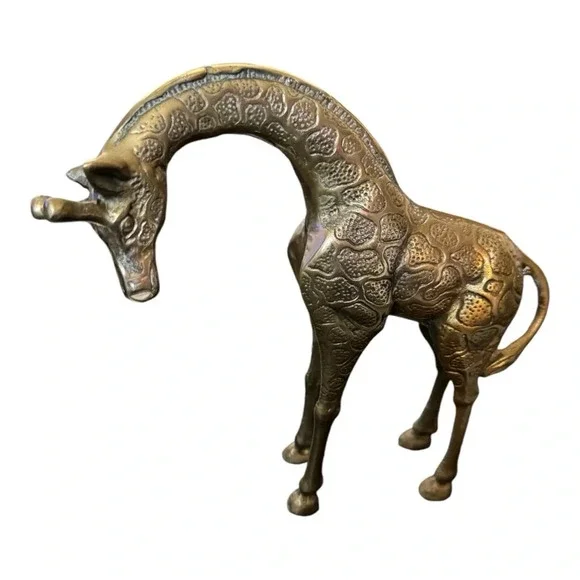 Vintage Brass Giraffe - Mid Century - Picture 8 of 8